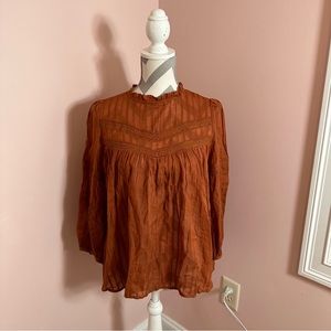 Universal Thread Orange Blouse